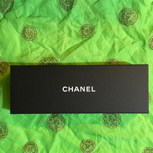 Authentic Chanel black gift box for bracelet or other jewelry storage or…
